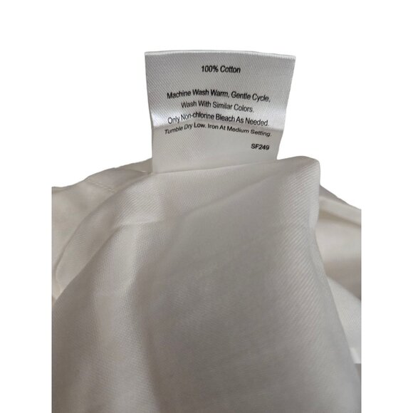 Resident Twin Sheet Set – 100% Cotton - White 3PC - New In Bag - Picture 4 of 4